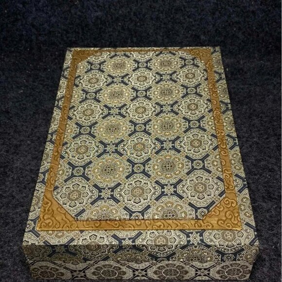 Chinese Peking Glass Beads Prayer Bracelet w Box - Picture 2 of 10